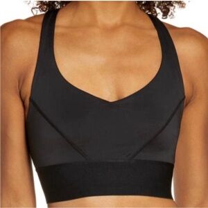 Good American Black Sports Bra